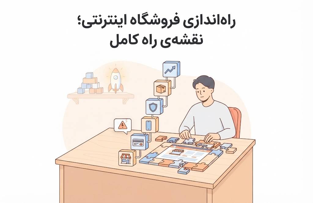 راه‌اندازی فروشگاه اینترنتی از صفر تا صد؛ نقشه‌ی راه کامل