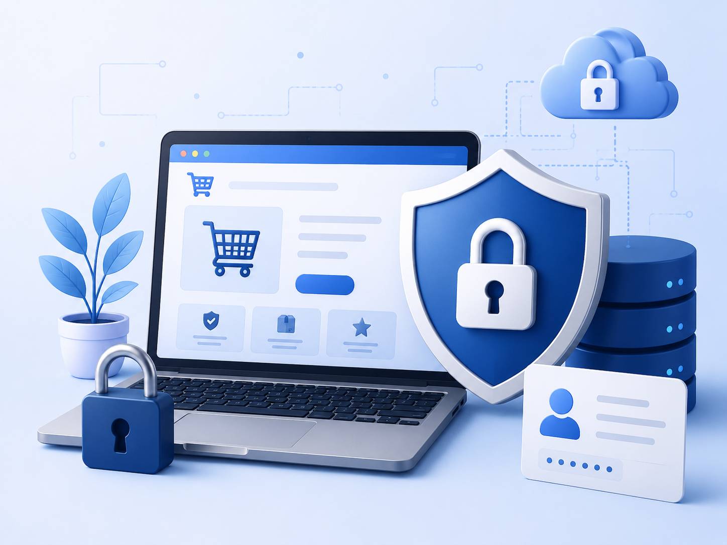 امنیت فروشگاه اینترنتی و محافظت از اطلاعات مشتری